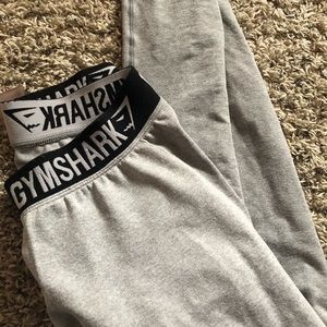 Gymshark gray/black flex leggings